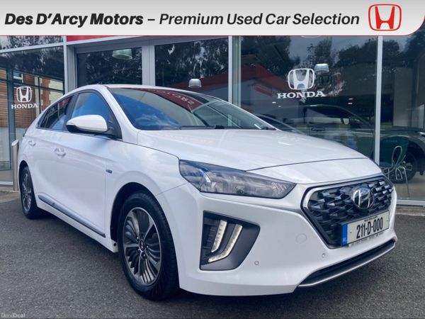 Hyundai IONIQ Hatchback, Petrol Plug-in Hybrid, 2021, White