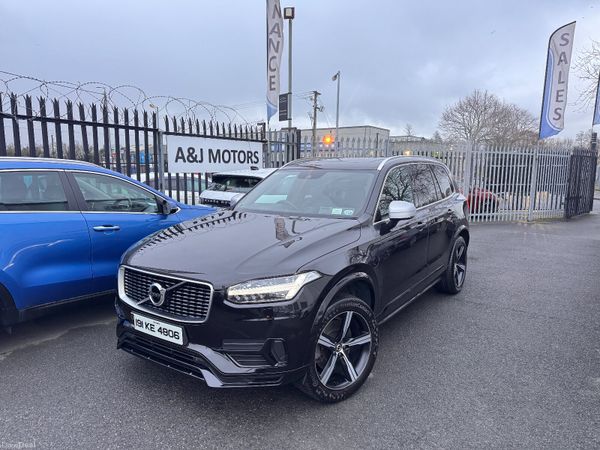Volvo XC90 SUV, Petrol Plug-in Hybrid, 2019, Black