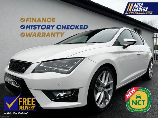 SEAT Leon Hatchback, Petrol, 2015, White
