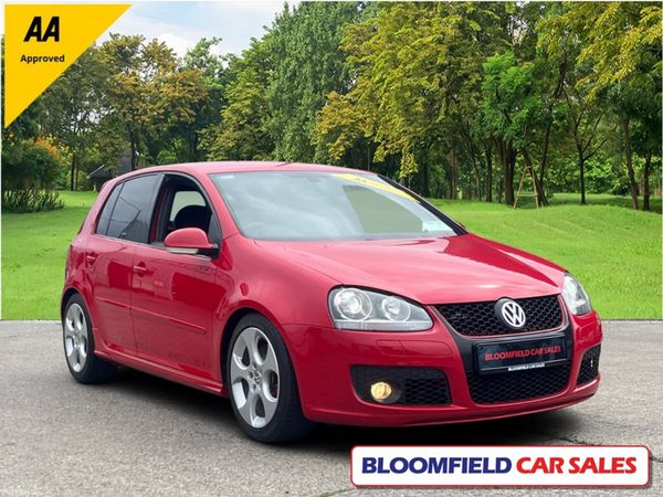 Volkswagen Golf Hatchback, Petrol, 2007, Red