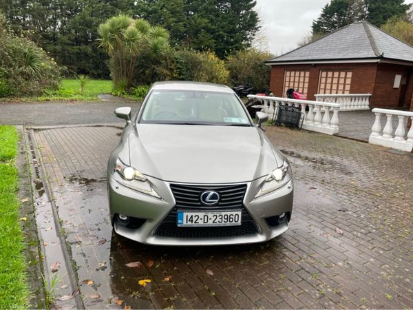 Lexus IS Saloon, Petrol Hybrid, 2014, Silver