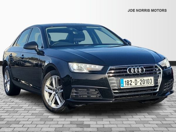 Audi A4 Saloon, Diesel, 2018, Black