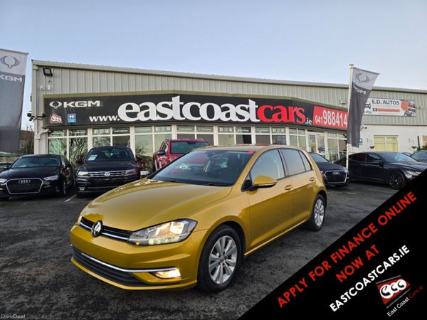 Volkswagen Golf Hatchback, Petrol, 2018, Gold