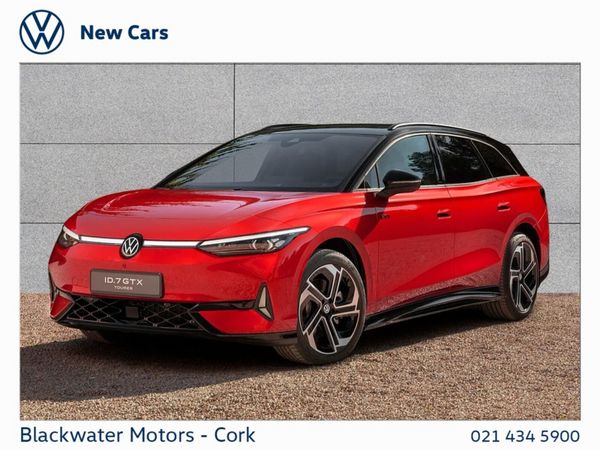 Volkswagen ID.7 Estate, Electric, 2026, Red