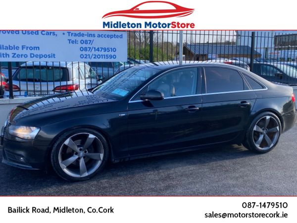 Audi A4 Saloon, Diesel, 2012, Black