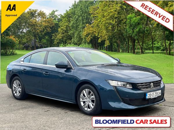 Peugeot 508 Hatchback, Diesel, 2020, Blue