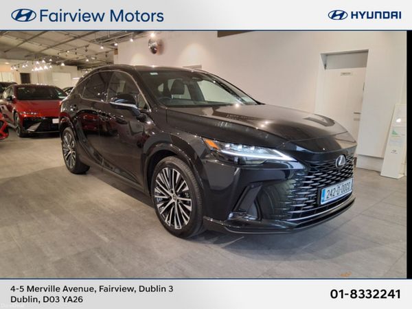 Lexus RX450H+ SUV, Petrol Plug-in Hybrid, 2024, Black