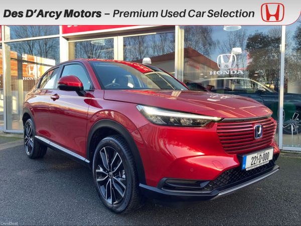 Honda HR-V Hatchback, Petrol Hybrid, 2022, Red