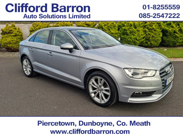 Audi A3 Saloon, Petrol, 2015, Silver