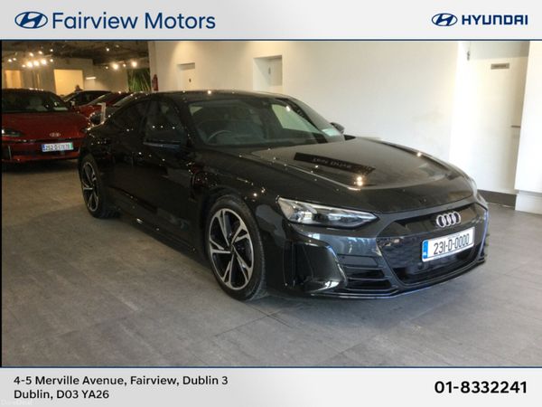 Audi e-tron GT quattro Coupe, Electric, 2023, Black