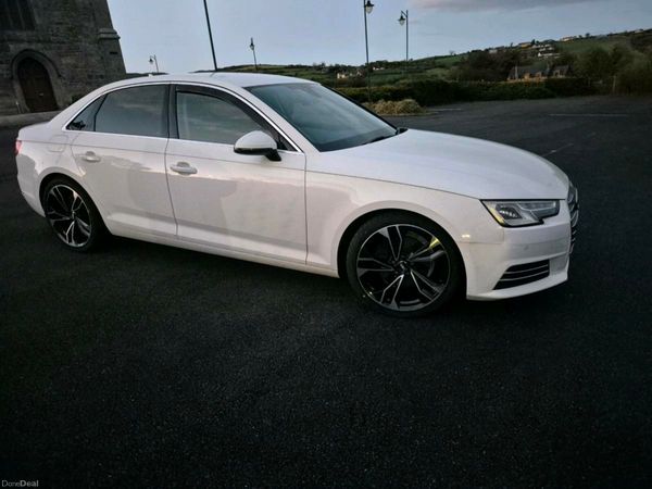 Audi A4 Saloon, Diesel, 2017, White