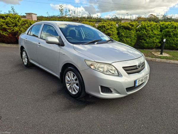 Toyota Corolla Saloon, Petrol, 2007, Silver