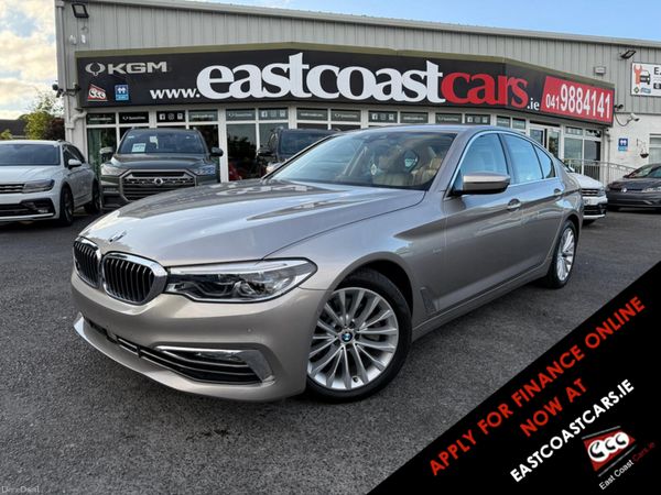 BMW 5-Series Saloon, Diesel, 2018, Silver