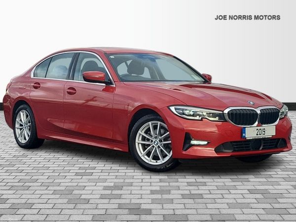 BMW 3-Series Saloon, Diesel, 2019, Red