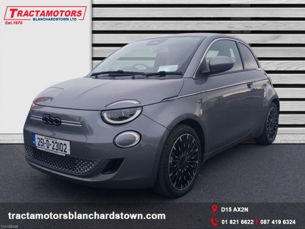 Fiat 500e Hatchback, Electric, 2025, Grey