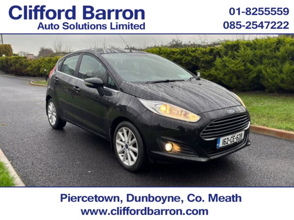 Ford Fiesta Hatchback, Petrol, 2016, Black