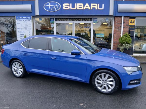 Skoda Superb Hatchback, Diesel, 2021, Blue