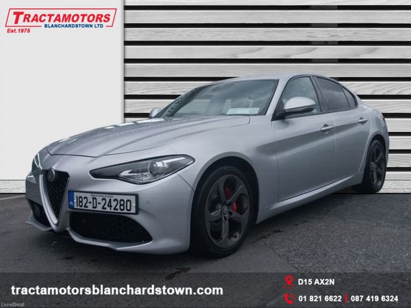 Alfa Romeo Giulia Saloon, Diesel, 2018, Silver