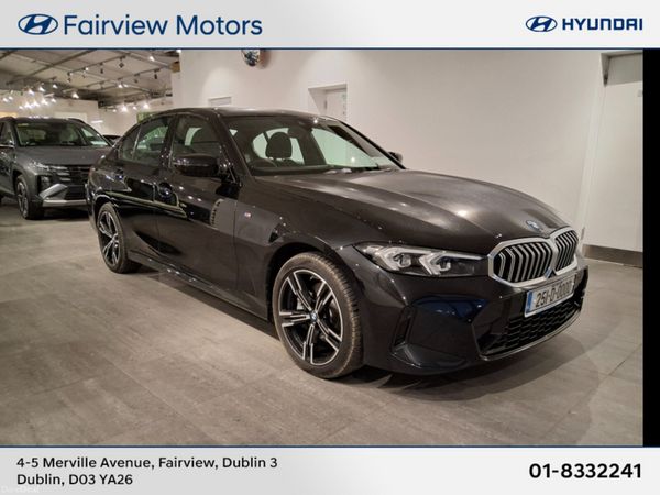 BMW 3-Series Saloon, Petrol Plug-in Hybrid, 2025, Black