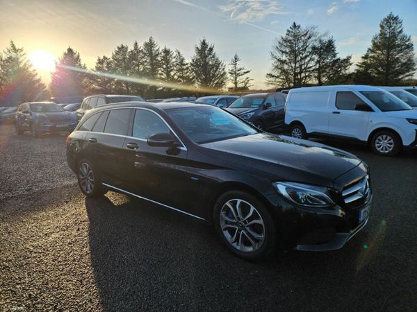 Mercedes-Benz C-Class Estate, Petrol Plug-in Hybrid, 2017, Black