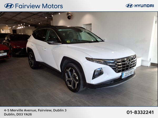 Hyundai Tucson SUV, Petrol Plug-in Hybrid, 2023, White