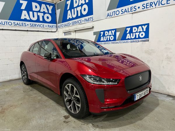 Jaguar I-Pace SUV, Electric, 2023, Red