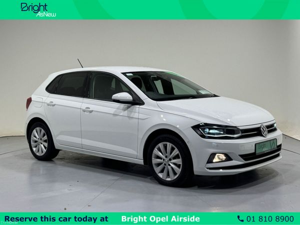 Volkswagen Polo Hatchback, Petrol, 2019, White
