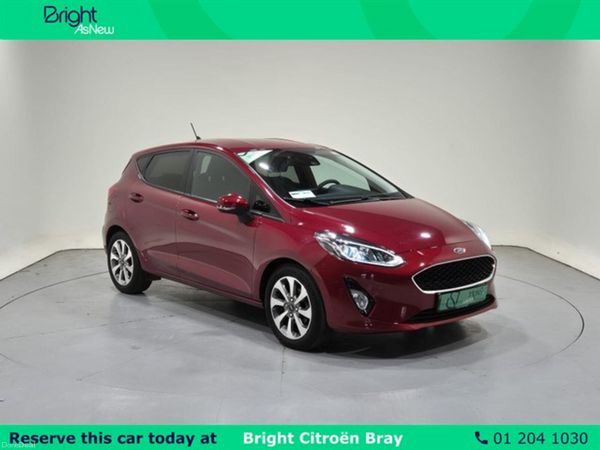 Ford Fiesta Hatchback, Petrol, 2021, Red