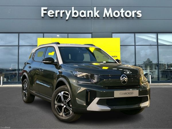 Citroen C3 Aircross SUV, Petrol Hybrid, 2026, Green