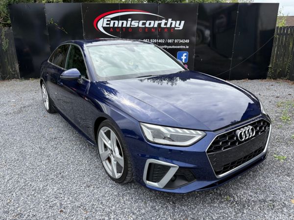 Audi A4 Saloon, Diesel, 2022, Blue
