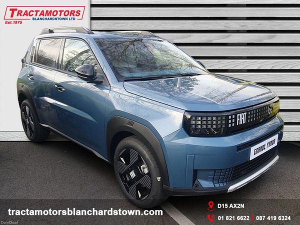 Fiat Grande Panda Hatchback, Petrol Hybrid, 2026, Blue