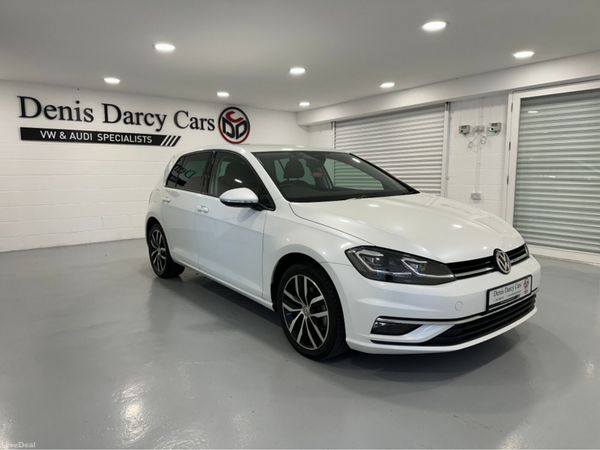 Volkswagen Golf Hatchback, Petrol, 2019, White