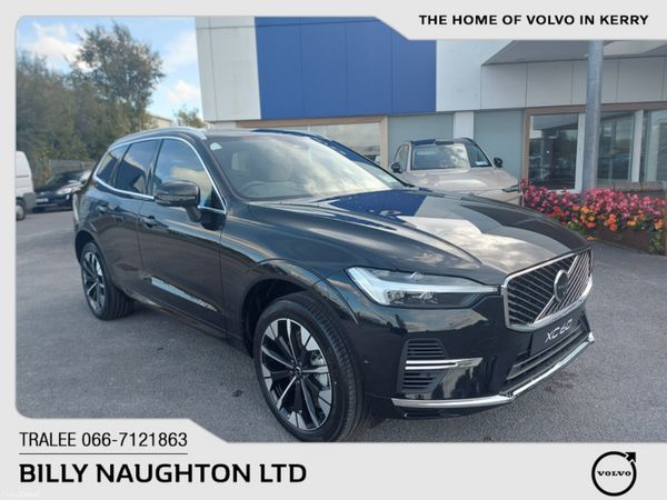 Volvo XC60 SUV, Petrol Plug-in Hybrid, 2025, Black