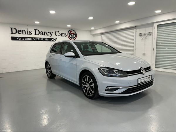 Volkswagen Golf Hatchback, Petrol, 2018, White