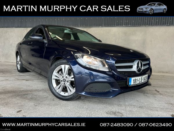 Mercedes-Benz C-Class Saloon, Diesel, 2018, Blue