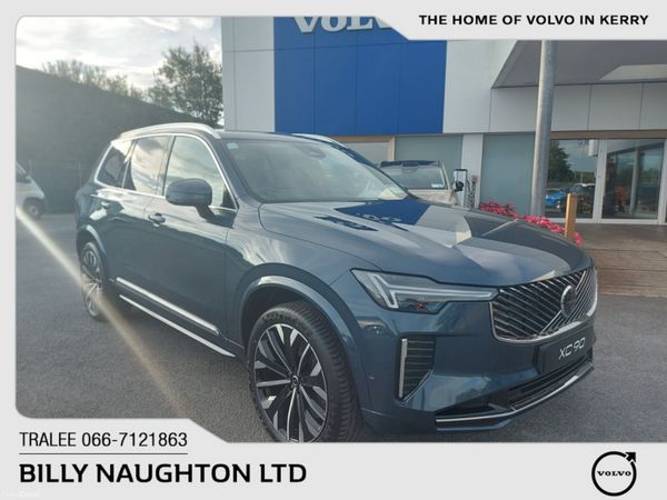 Volvo XC90 SUV, Petrol Hybrid, 2026, Blue