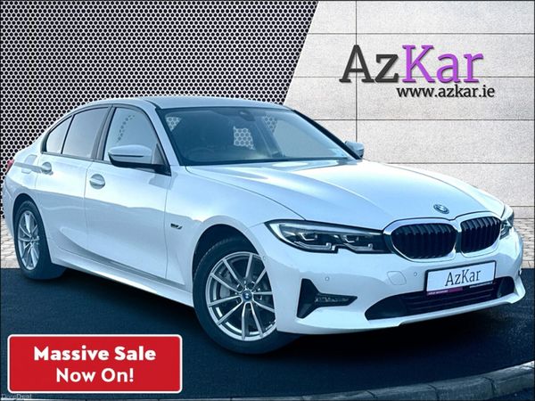 BMW 3-Series Saloon, Petrol Plug-in Hybrid, 2022, White