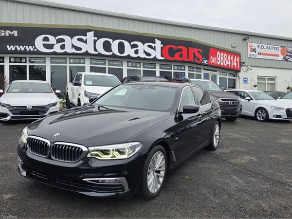 BMW 5-Series Saloon, Diesel, 2017, Black