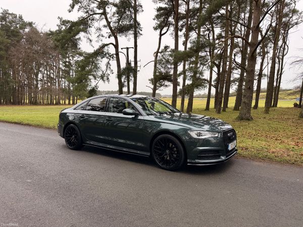 Audi A6 Saloon, Diesel, 2017, Green