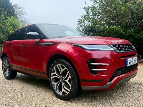 Land Rover Range Rover Evoque SUV, Petrol, 2021, Red
