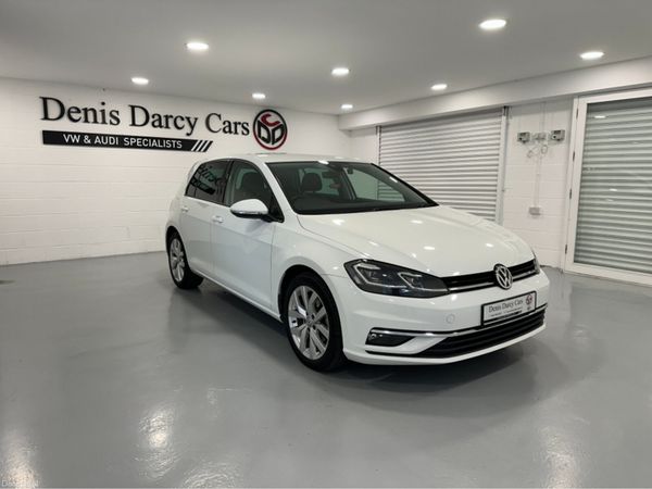 Volkswagen Golf Hatchback, Petrol, 2018, White