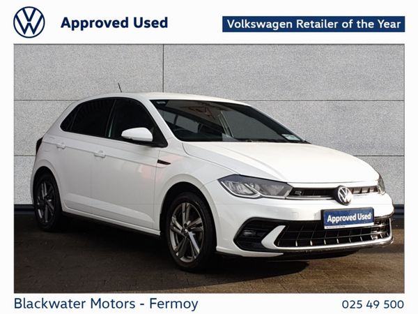 Volkswagen Polo Hatchback, Petrol, 2023, White