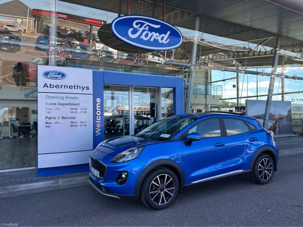 Ford Puma MPV, Petrol Hybrid, 2023, Blue