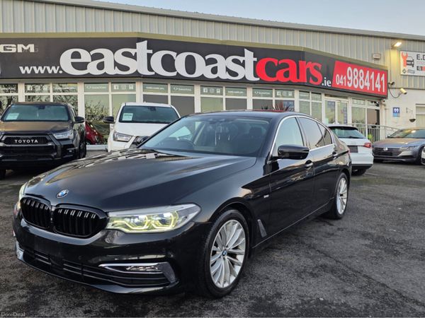 BMW 5-Series Saloon, Diesel, 2017, Black