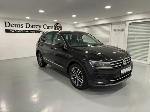 Volkswagen Tiguan Estate, Diesel, 2020, Black