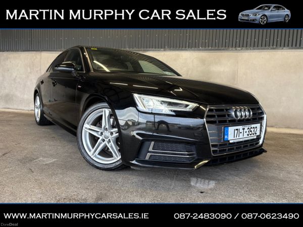 Audi A4 Saloon, Diesel, 2017, Black