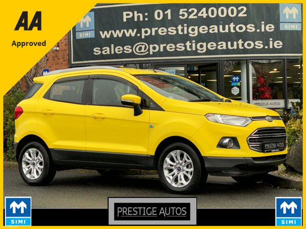 Ford EcoSport SUV, Petrol, 2015, Yellow