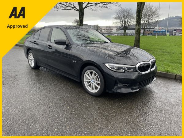 BMW 3-Series Saloon, Petrol Plug-in Hybrid, 2021, Black