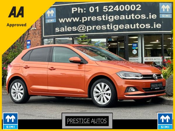Volkswagen Polo Hatchback, Petrol, 2018, Orange