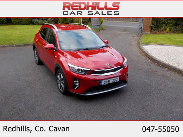 Kia Stonic Hatchback, Petrol, 2021, Red